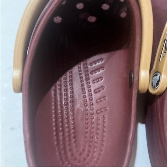 Crocs Florida State Seminoles NCAA Football Team Maroon Logo Unisex Size 12-13 - Picture 8 of 12